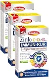 Schaebens Zink + C + D3 + B12 Immun-Kur + Spurenelemente (Packung mit 3)