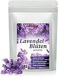 Feinwälder® getrocknete Lavendelblüten 1 kg im wiederverschließbaren Beutel/lose Tee-Blüten zur Beruhigung/Duft gegen Motten im Kleiderschrank/Seifen-Herstellung u. Lavendelsäckchen