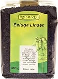 Rapunzel Beluga Linsen schwarz, klein, 6er Pack (6 x 500 g) - Bio