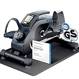 HELDENWERK Pedaltrainer PRO Set - TÜV/GS geprüft | extra leise & gelenkschonend inkl. Anti-Rutschmatte - Arm- und Beintrainer für Zuhause mit Befestigungsgurt - Senioren Pedal-Trainer, Heimtrainer