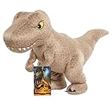 Jurassic World Tyrannosaurus Rex Plüschtier für Kinder ab 3 Jahren, groß, 30,5 cm