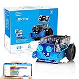 Makeblock mBot 2 Programmierbarer Roboter für Kinder, AI Roboter Spielzeug mit WiFi Fernbedienung, mit Scratch und Python Kompatibles, Intelligent STEM Bausatz Geschenk für Kinder ab 8 Jahren