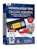 Videokassetten Digitalisieren 2024 - analog Audio und Video Konverter - VHS Kassetten mit Video Bearbeitung - von jeder analogen Quelle - VHS, VCR, DVD Video Rekorder für Windows 11 / 10 / 8 / 7