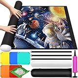 Purpledi Puzzle Roll Storage Mat, Puzzle-Rollenmatte für 1000 1500 2000 3000 Puzzle Teile Puzzle Pad, Tragbare Puzzles Mat,Puzzleunterlage Puzzlematte für Puzzles auf