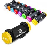 #DoYourFitness Power Bag Carolous 5 kg - Core Bag Sandsack für Functional Training, Fitnesstraining, Kraftstraining & Ausdauertraining, Nylon-Hülle mit verstärkten Nähten