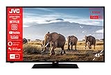 JVC LT-43VF5156 43 Zoll Fernseher/Smart TV (Full HD, HDR, Triple-Tuner, Bluetooth) - Inkl. 6 Monate HD+ [2023], Schwarz