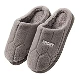 Kuschel Hausschuhe Damen, Hausschuhe Damen Winter Plüsch Pantoffeln Herren - Hauspantoffeln Warm Bequeme Filz Slippers rutschfeste Aesthetic Filzpantoffeln Frauen Unisex 42