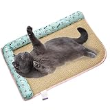 Kühlmatte für Hunde, atmungsaktiv, für Haustiere, atmungsaktives Katzenkissen und Kühlkissen für Welpen bei warmem Wetter für drinnen und draußen