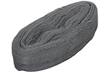 wolfcraft Stahlwolle Feinheit 0, fein, 6097000, Zum Vorbereiten von Lackierarbeiten, 200g