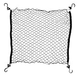 VICASKY Faltbares Wagenfrachtnetz mit Haken Elastisches Netz für Campingwagen Gartenwagen und Strandwagen für Organisierte Aufbewahrung und Vielseitige Anwendungen