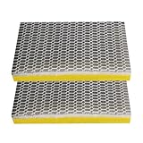 BnyHjir Aquarium-Filterwatte | 2 x Aquarium-Filterseide, zuschneidbare Siebrolle, Aquarium-Zubehör für Salzwasserteiche, Aquarien, Schildkröten, Gartenpflanze