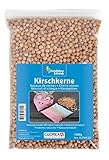 Glorex 0 2509 02 - Kirschkerne, 1000 g, gewaschenes Naturprodukt, ideal für Kirschkernkissen, kann erwärmt werden, Braun