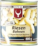 Doyal Weiße Riesenbohnen, in Lake vorgekocht, 12er Pack (12 x 800 g)