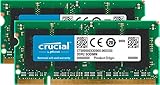 Crucial CT2KIT25664AC800 Arbeitsspeicher 4GB (200-polig, CL6, 2X 2GB) SODIMM DDR2-RAM Kit