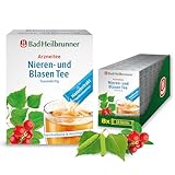 Bad Heilbrunner Bio Nieren- & Blasen Tee im Stick - Arzneitee - Tassenfertig - Birkenblätter - bei Anzeichen einer Blasenentzündung - harntreibend - natürliche Linderung (8 x 10 Sticks)