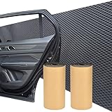 CLIUNT 2 Stück Garagen Wandschutz, 200x20cm x 5mm Extra Dicker Türkantenschoner, Autotür Schutz Garagenwand, Für Ihr Auto und die Garagenwand Selbstklebender Türkantenschutz