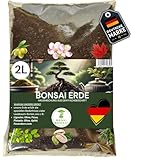 Bonsai-Erde Hausmischung Aus Dem Bonsai-Fachgeschäft Locker Und Luftdurchlässig Optimale Bedingungen Für Bonsai (2 ltr.)