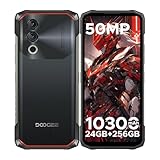 DOOGEE Blade10 Power Outdoor Handy Ohne Vertrag 10300mAh, 24GB+256GB/TF 2TB Outdoor Smartphone Wasserdicht, 50MP AI Kamera, 6.6 Zoll baustellenhandy, DREI Kartenfächer/ IP68/NFC/GPS/Face ID