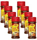 MAGGI Würzmischung 3, für pikantes Geflügel, süß-pikantes Paprika-Gewürz, für Brathähnchen oder Putengeschnetzeltes, 8er Pack (8 x 65g)