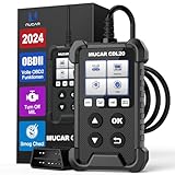 mucar OBD2 Diagnosegerät, CDL20 Diagnosegerät Auto, Universal OBD2/EOBD KFZ-Fehlercode-Lesegerät mit Vollen OBD2-Funktionen (Schwarz)