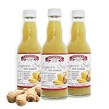 Original Satower - 12x 0,2l Ingwer Saft pur (100% Direktsaft)