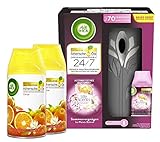 Air Wick Freshmatic Starterset + Duopack Nachfüller (Starter-Set Sommervergnügen, Duopack Citrus)