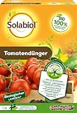 Solabiol Tomatendünger mit Wurzelstimulator, natürliche Langzeitwirkung für gesunde Pflanzen, ideal für Tomaten, Gurken, Paprika, 1,5 kg