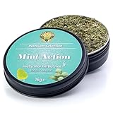HAZY HERBS | Premium Selection | Kräutertee-Mischung 'Mint Action' - 100% natürlicher Kräutermix - 16g feine Mischung