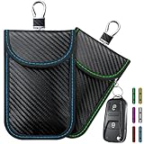 Coorattyes Keyless Go Schutz Autoschlüssel,2 Pack autoschlüssel rfid schutz,autoschlüssel schutz keyless