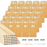 Deepton Buntstifte Set, 20 Packungen Kleine Buntstifte mit je 6 Buntstiften, 120 Mehrfarbig Holzstifte mit 4 Spitzern, Farbstifte Kinder für Kunst Zeichnung, Schreiben, Skizzieren und Färbung