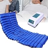 DPLXFPP Matelas À Pression D'air Alternée, Coussin D'air Alternatif Anti-Escarres Avec Pompe À Air Silencieuse, Coussin Médical Anti-Escarres Avec Trou