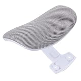 IWOWHERO Ergonomische Büro kopfstütze Verstellbar Nackenstütze Drehstuhl Kompatibel für Büro Computerstuhl Komfortabel Langlebig