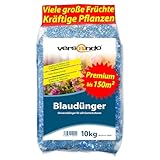 versando 10kg Blaudünger bis 150m²: NPK-Dünger für Obst Gemüse & kräftige Pflanzen mit Langzeitwirkung - Premium Qualität