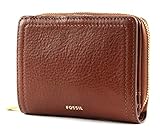 Fossil Geldbörse für Frauen Logan, Leder Multifunktion braun 11,1 cm L x 2,5 cm B x 8,9 cm H SL7923200