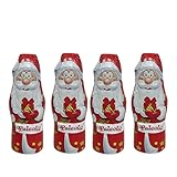 Paleo Weihnachtsmann aus Zartbitterschokolade (4 × 40 g) – ohne Zuckerzusatz, mit Süßungsmitteln