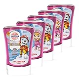 Sagrotan Kids No-Touch Nachfüller Wildbeeren – Für den automatischen Seifenspender – 5 x 250 ml Handseife