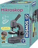 KOSMOS 636098 Mikroskop Experimentierkasten für Kinder, Schüler Mikroskop, Mikroskop für Kinder ab 10 Jahre, Geschenk für Kinder, KOSMOS Mikroskop für Kinder ab 10 Jahre