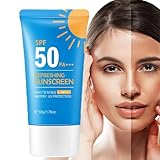 Sonnenschutz für Gesicht und Körper LSF 50 – Körper-Sonnencreme 50 g Pa+++, nicht fettende Sonnenfilter, feuchtigkeitsspendende Sonnencreme, UV-Schutzcreme für den täglichen Schutz, Gesicht und Soydan