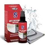Dr. Wack - S100 Anti-Beschlag Spray 100 ml inkl. Mikrofasertuch - Verhindert das Beschlagen von Motorradvisieren & Brillen - 100% materialschonend - Hochwertige Motorradpflege