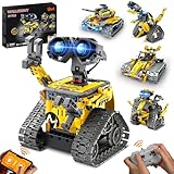 Sillbird Roboter Kinder für Jungen, 5-in-1-Roboticset mit App-Fernsteuerung, Wall/Technik-Roboter/Mech Dinosaurier Programmierbares Bauspielzeug, Kreatives Geburtstagsgeschenk