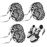 YOFDAL 4 Stück Schnürsenkel mit Le