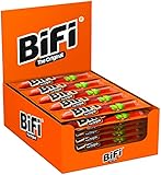 BiFi Original – 40er Pack (40 x 22,5g) - Salami Sticks – Original Wurstsnack To Go - Luftgetrocknet- für Unterwegs, im Büro oder beim Sport - mit Pfeffer, Koriander und Knoblauch