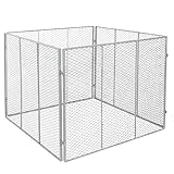 VOSS.garden Gartenkomposter 100x100x80cm Metallkomposter 800L Kompostbehälter aus Metallgitter, Biokomposter, feuerverzinkt