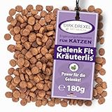 Dirk Drexel Gelenk Fit Kräuterlis Katzen Leckerlis mit Karde und Kollagen 180g