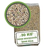 Meine Hennen KÖRNER VITAL EXZELLENT 30 kg, Premium Körnermischung für Hühner und Wachteln mit Muschelschalen, Buchweizen und Hirse Alleinfuttermittel