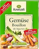 Alnatura Bio Gemüsebouillon ohne Hefe, 6 Würfel, 66g