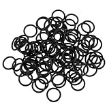 CONGARTENO 100 Stück Teiliges Gummi O ringe Gitarrenknopf Zubehör Flexible Dichtungsringe aus Hochwertigem Gummi Geeignet Gitarren Bass und Akustikgitarren Langlebig und Vielseitig