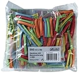 Herlitz 10733376 Gewinnlose 1-500 10x50 Stück (Farben sortiert)