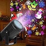 Weihnachten LED Projektionslampe|2024 Projektor Weihnachten Für Die Innendekoration Weihnachtsfeier Hochzeit Party Garten Weihnachtsdeko Christmas lights Weihnachtsbeleuchtung Fenster Deko