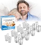 16 pcs Soft Nasendilatatoren Weichem Silikon Schnarchstopper Anti Schnarch Nasenclip Schnarchschiene Nase Nasenentlastung Nasenspreizer Gegen Schnarchen Anti Schnarch Gerät, BPA-Free